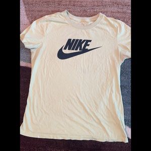 Fluorescent yellow Nike shirt